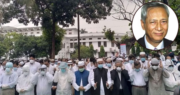 সুপ্রিম কোর্টে মাহবুবে আলমের জানাজা সম্পন্ন