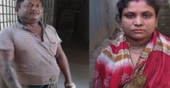 ঘোড়াঘাটে স্ত্রী ও শ্বশুর বাড়ির লোকজনকে ফাঁসাতে নিজের শরীরে এসিড