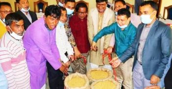 গোবিন্দগঞ্জে আমন ধান সংগ্রহের উদ্বোধন