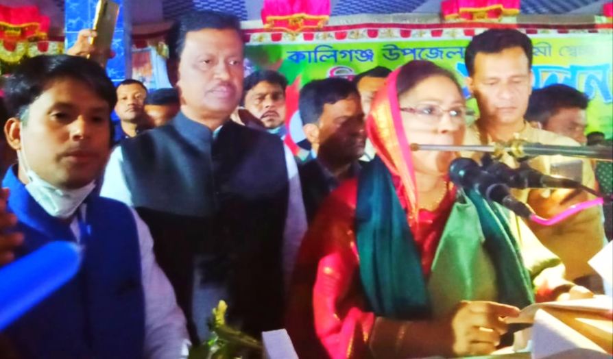 কালীগঞ্জ উপজেলা স্বেচ্ছাসেবক লীগের ত্রিবার্ষিক সম্মেলন; সভাপতি সিজু সম্পাদক ফরহাদ