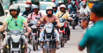 দুই আসনে উপনির্বাচন; আজ রাত থেকে মোটরসাইকেল চলাচল বন্ধ