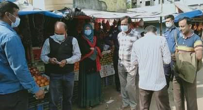 পলাশবাড়ীতে মাস্ক না পরায় ভ্রাম্যমাণ আদালতে ৯জনের জরিমানা