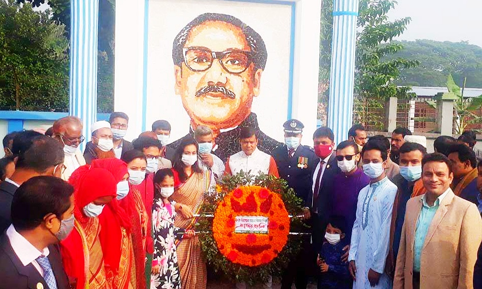 সালথায় নানা আয়োজনে মহান বিজয় দিবস উদযাপন 