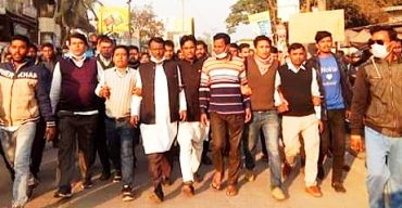 পলাশবাড়ীতে গণতন্ত্র রক্ষা দিবস উপলক্ষে আনন্দ মিছিল ও সমাবেশ