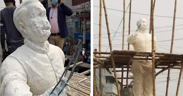 বঙ্গবন্ধুর ভাস্কর্য ভংচুরে সরাসরি অংশ নেন দুই ব্যক্তি