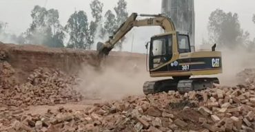 পলাশবাড়ীতে ইটভাটায় অভিযান; জরিমানা,  ৩টি ইটভাটা ধ্বংস