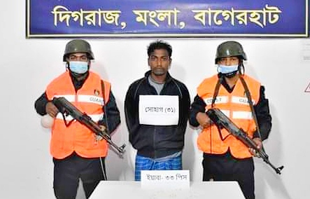 মোংলায় ইয়াবা সহ যুবক গ্রেপ্তার