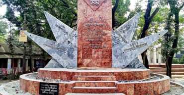 দেশের আন্দোলন-সংগ্রামের ইতিহাস সংবলিত কালীগঞ্জে স্বাধীনতা স্তম্ভ