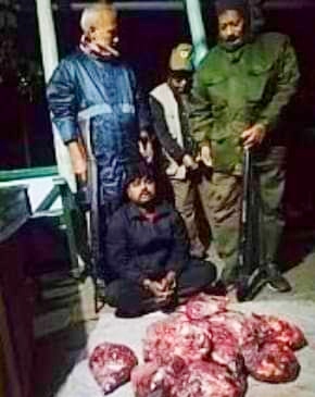 শরণখোলায় হরিণের মাংসসহ আটক ১