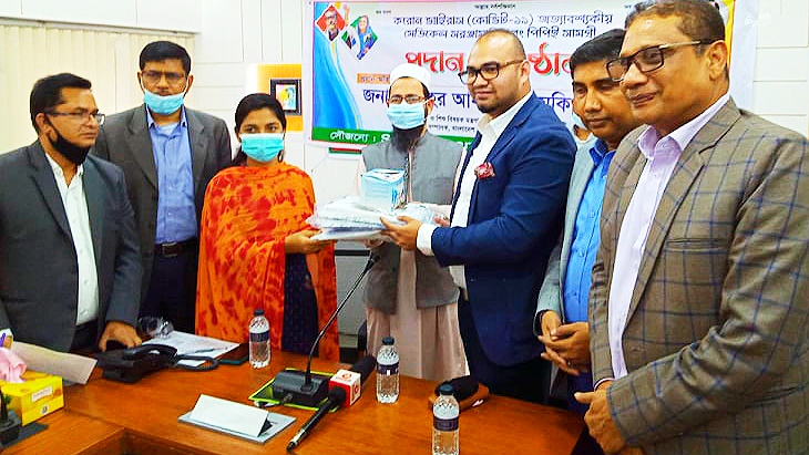 উপজেলা স্বাস্থ্য কমপ্লেক্সে মেডিকেল সরঞ্জামাদি প্রদান করলেন সাইফ পাওয়ারটেক