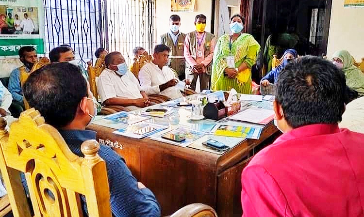 একলাব ইউনিসেফ প্রকল্পের আওতায় মহেশখালী পৌরসভা