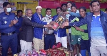 পলাশবাড়ীতে প্রমিলা প্রীতি ফুটবল ম্যাচ 
