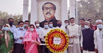 সারা দেশে বঙ্গবন্ধু শেখ মুজিবের জন্মশত বার্ষিকী পালিত