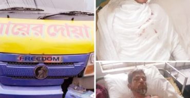 পলাশবাড়ীতে পিকআপের ধাক্কায় শিক্ষার্থীসহ আহত-৫