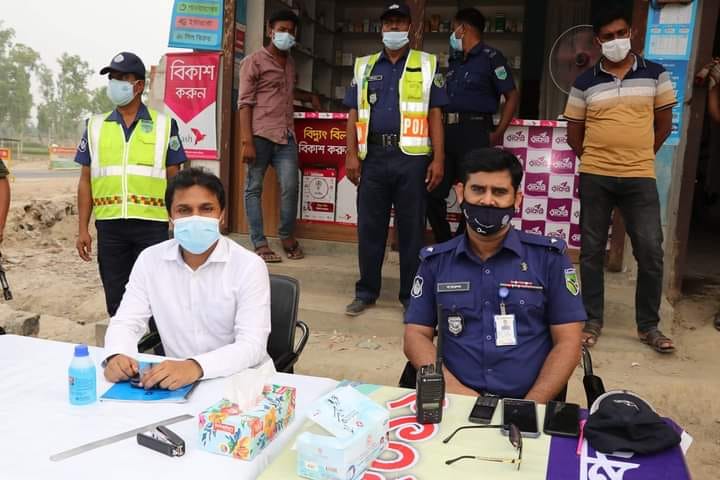 ভ্রাম্যমাণ আদালতে ১১টি পরিবহনকে জরিমানা