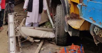 গোবিন্দগঞ্জে ট্রাক চাপায় অটোভ্যান চালক নিহত