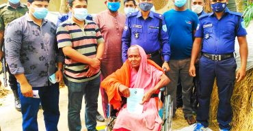 প্রশাসনের উদ্যোগে শেষ ইচ্ছা পূরণ হলো বৃদ্ধা হালিমার