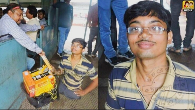 এমএ পাশ করেও মেলেনি প্রতিবন্ধি যুবকের চাকরি