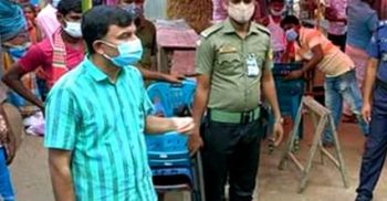 লকডাউনে কুড়িগ্রামে বিয়ের আয়োজন করায় কনের বাবাকে জরিমানা