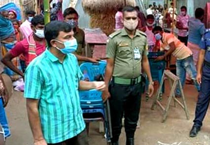 লকডাউনে কুড়িগ্রামে বিয়ের আয়োজন করায় কনের বাবাকে জরিমানা