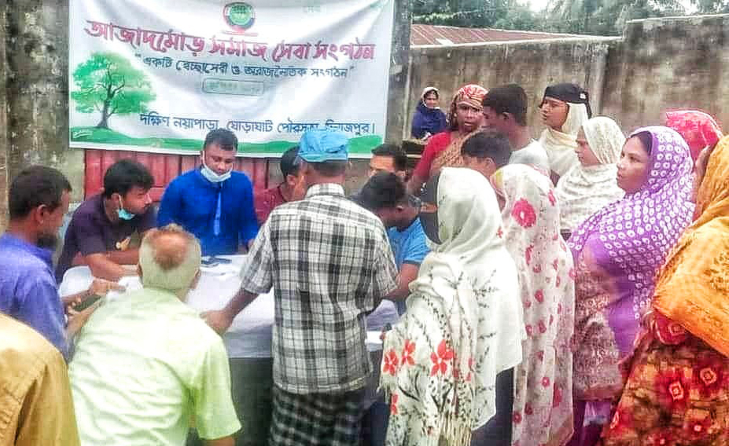 ঘোড়াঘাটে বিনামূল্যে করোনার ভ্যাকসিন গ্রহণের অনলাইন নিবন্ধন কার্যক্রম শুরু