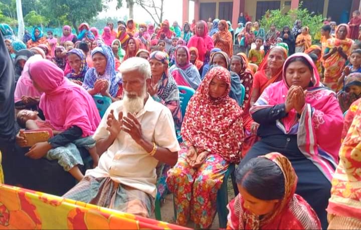 গোবিন্দগঞ্জে নারী ফেডারেশন ও আশার আলো গ্রাম উন্নয়ন পরিষদের উদ্যোগে দোয়া ও আলোচনা সভা