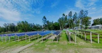 ব্রহ্মপুত্র নদের মাঝে প্রত্যন্ত চরে ৫৪ কিলোওয়াট মাইক্রোগ্রীড বিদ্যুৎ সেবা’র উদ্বোধন