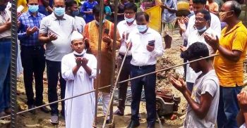 গোবিন্দগঞ্জে বিএডিসি ভবন নির্মাণ কাজের উদ্বোধন