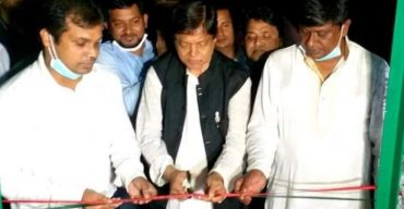 গোবিন্দগঞ্জে অফিসার্স ক্লাবের নান্দনিক টেনিস কোর্টের উদ্বোধন