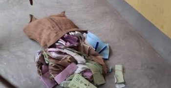 নির্বাচনের দুদিন পর বস্তাভর্তি ব্যালট পেপার উদ্ধার