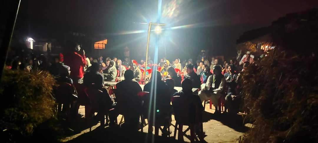 গোবিন্দগঞ্জে সাংবাদিক এনামুল হকের নির্বাচনী বৈঠকে জনতার ঢল