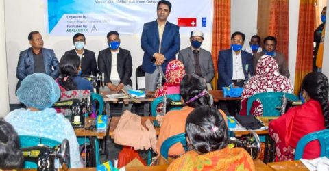 গাইবান্ধায় শেষ হলো আদিবাসী ও দলিত নারীদের পাঁচ দিনব্যাপী সেলাই প্রশিক্ষণ