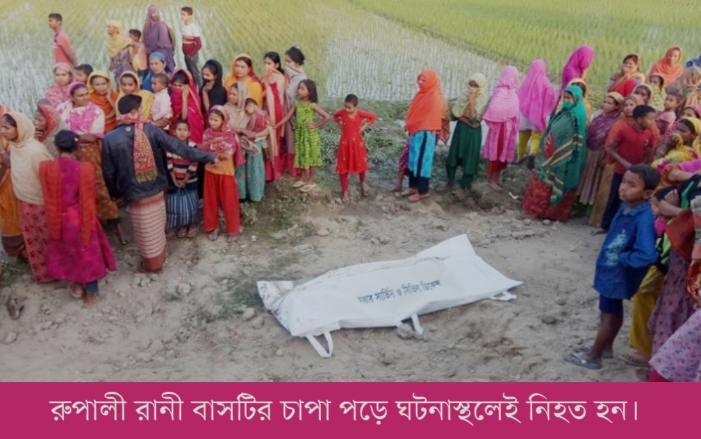 গোবিন্দগঞ্জে সড়ক দুর্ঘটনায় নিহত ১