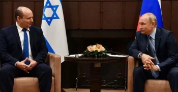 পুতিনের সঙ্গে ইসরায়েলের প্রধানমন্ত্রীর বৈঠক