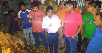 হবিগঞ্জে মধ্যরাতে ট্রাক ভর্তি সয়াবিন তেল উদ্ধার