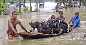 স্মরণকালের প্রবলতর বন্যায় বিপর্যস্ত পূর্বাঞ্চল, দুর্দশায় বানভাসীরা