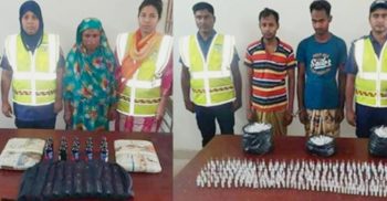 গোবিন্দগঞ্জে নারীসহ তিন মাদক ব্যবসায়ী গ্রেপ্তার