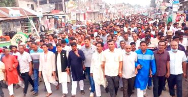 গোবিন্দগঞ্জে আওয়ামী লীগের সম্মেলন সফল করতে মিছিল-সমাবেশ