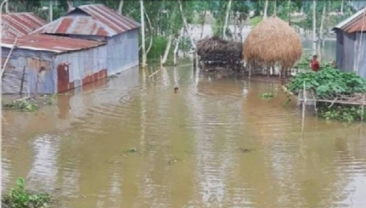 গাইবান্ধায় নতুন নতুন এলাকা প্লাবিত