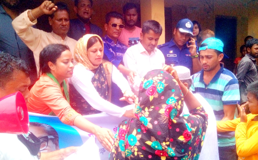 বানভাসি মানুষের চিন্তা নেই; হবিগঞ্জের জেলা প্রশাসক ইশরাত জাহান