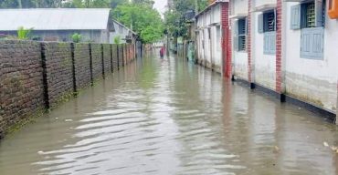 তেঁতুলিয়ায় ১৫৫ মিলিমিটার বৃষ্টিপাত রেকর্ড