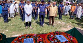রাষ্ট্রীয় মর্যাদায় বীর মুক্তিযোদ্ধার দাফন সম্পন্ন