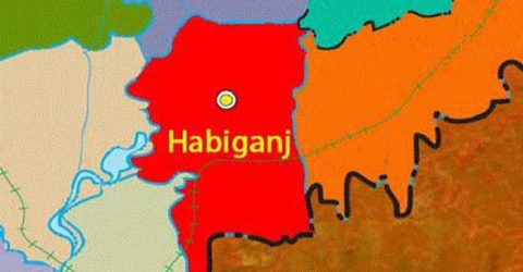 লাখাইয়ে পুলিশের অভিযানে গ্রেপ্তার ১