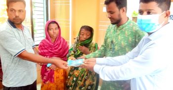 লাখাইয়ে মানবিক ইউএনও’র হস্তক্ষেপে নয়নতারা পেল ৫০ হাজার টাকা