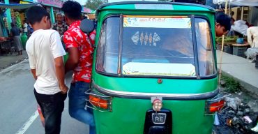 লাখাইয়ে সিএনজির ভাড়া নৈরাজ্য ভোগান্তি যাত্রী সাধারণের