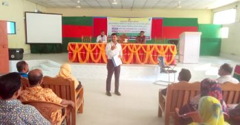 লাখাইয়ে ইভিএম ভোট গ্রহণের ওপর ২ দিন ব্যাপী প্রশিক্ষণ কর্মশালা