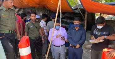 হবিগঞ্জের লাখাইয়ে ভ্রাম্যমাণ আদালতের অবৈধ উচ্ছেদ অভিযান; জরিমানা আদায়