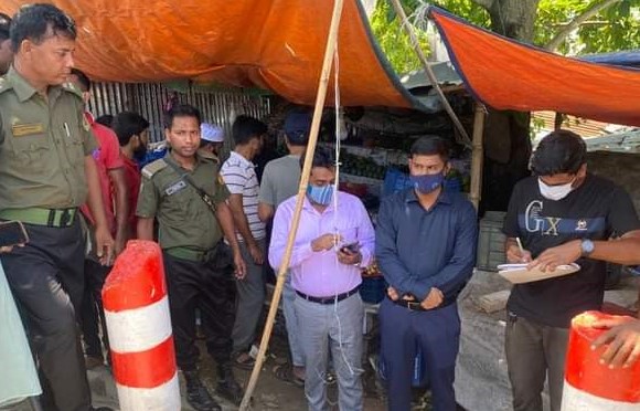 হবিগঞ্জের লাখাইয়ে ভ্রাম্যমাণ আদালতের অবৈধ উচ্ছেদ অভিযান; জরিমানা আদায়