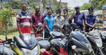 আন্তঃজেলা চোর চক্রের ৫ সদস্য আটক