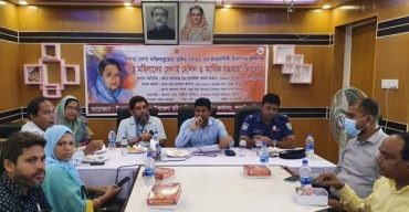 লাখাইয়ে বঙ্গমাতা ফজিলাতুন্নেছার ৯২ তম জন্ম বার্ষিকী উদযাপন, সেলাই মেশিন বিতরণ